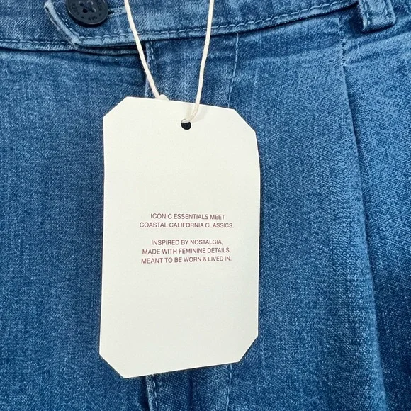 GAP x DOEN Wide-Leg Jeans in Blue - Picture 7 of 7